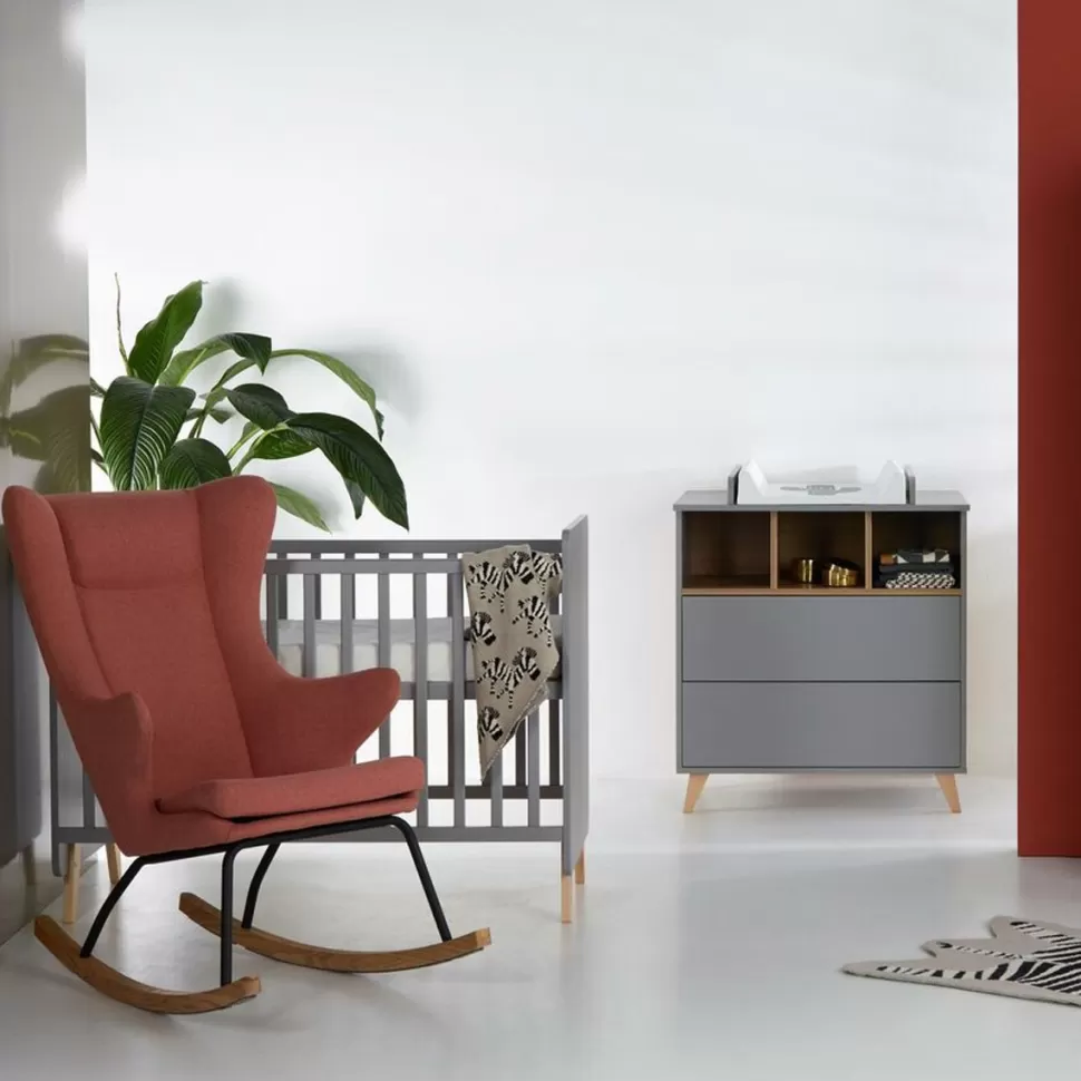 Quax Meuble Bébé>Commode et Plan à Langer Loft - Gris