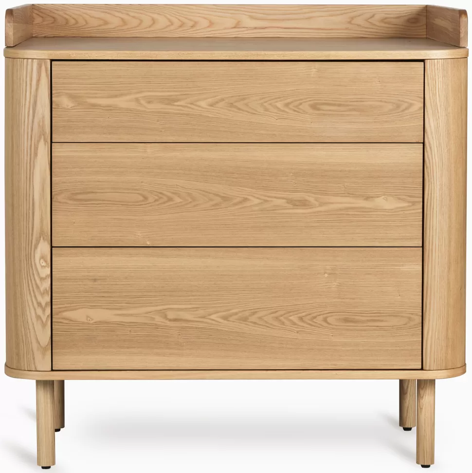 Quax Meuble Bébé>Commode et Plan à Langer XL Yume - Natural Ash Wood