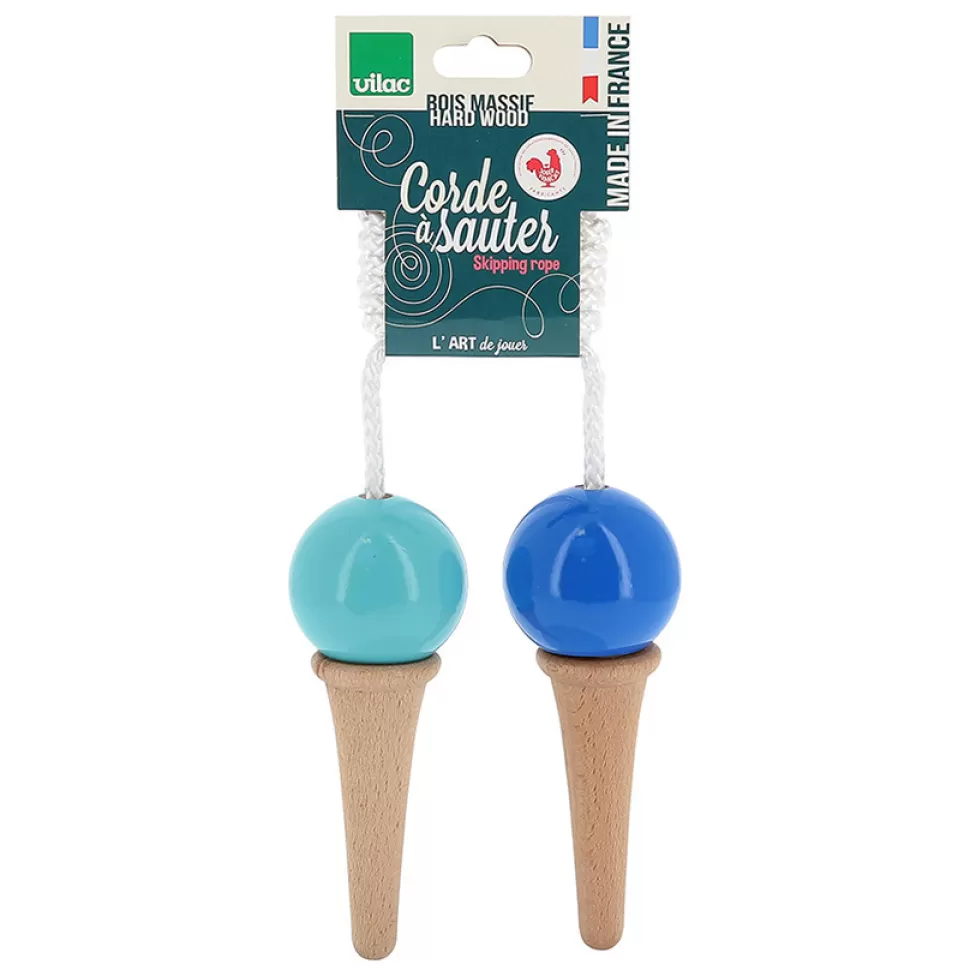 Vilac Mes Premiers Jouets>Corde à Sauter Glace Bi-goût - Bleu