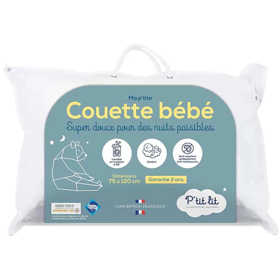 P'tit Lit Literie Bébé>Couette Bébé Sanitized - 75 x 120 cm
