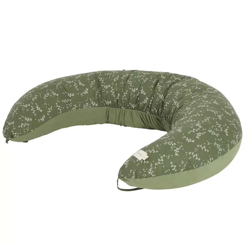 Nobodinoz Allaitement>Coussin d'Allaitement Luna Stories - Green Jasmine