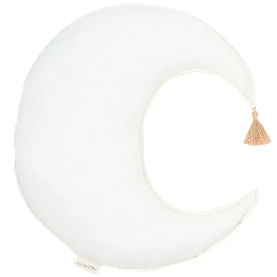 Nobodinoz Décoration>Coussin Lune L1N0 - Off White