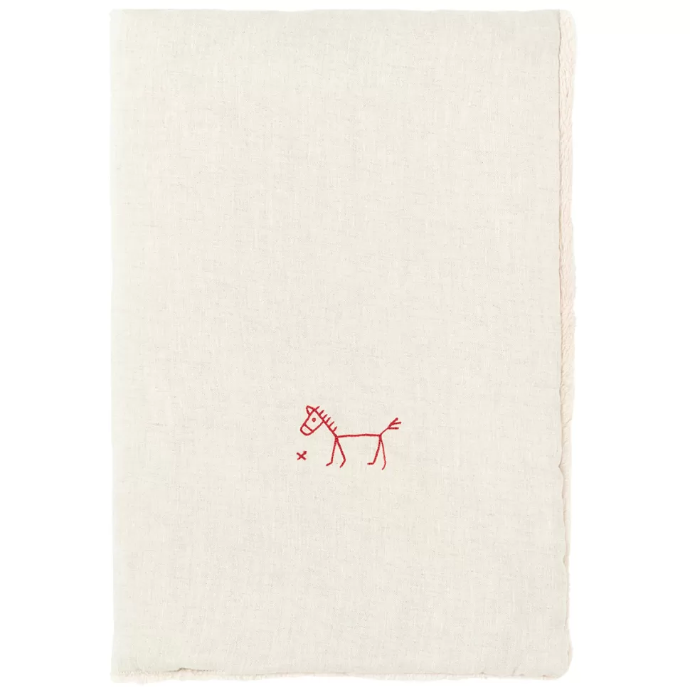 Nobodinoz Literie Bébé>Couverture L1N0 - Greige