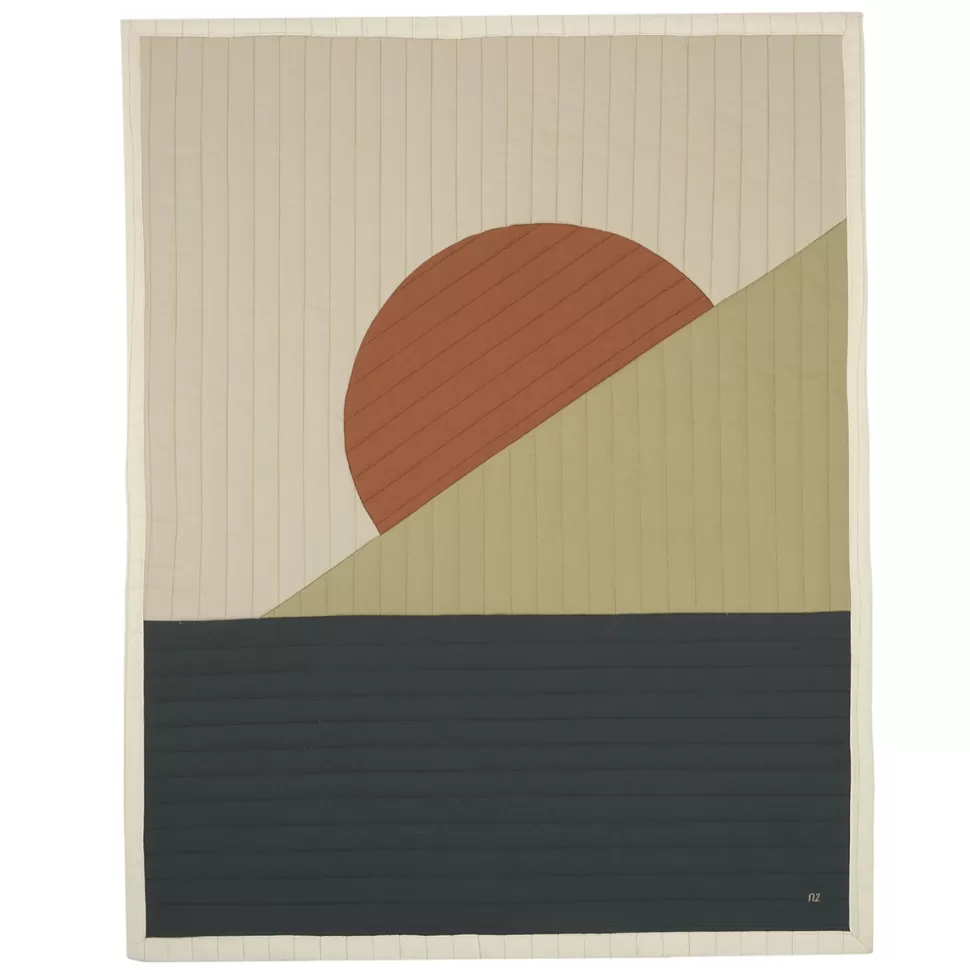 Nobodinoz Literie Bébé>Couverture Matelassée Arty Quilts - Landscape