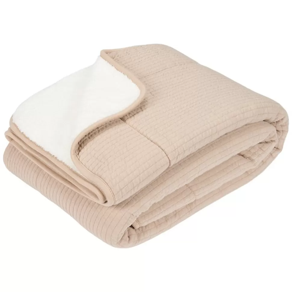 Little Dutch Literie Bébé>Couverture Newborn Naturals - Beige