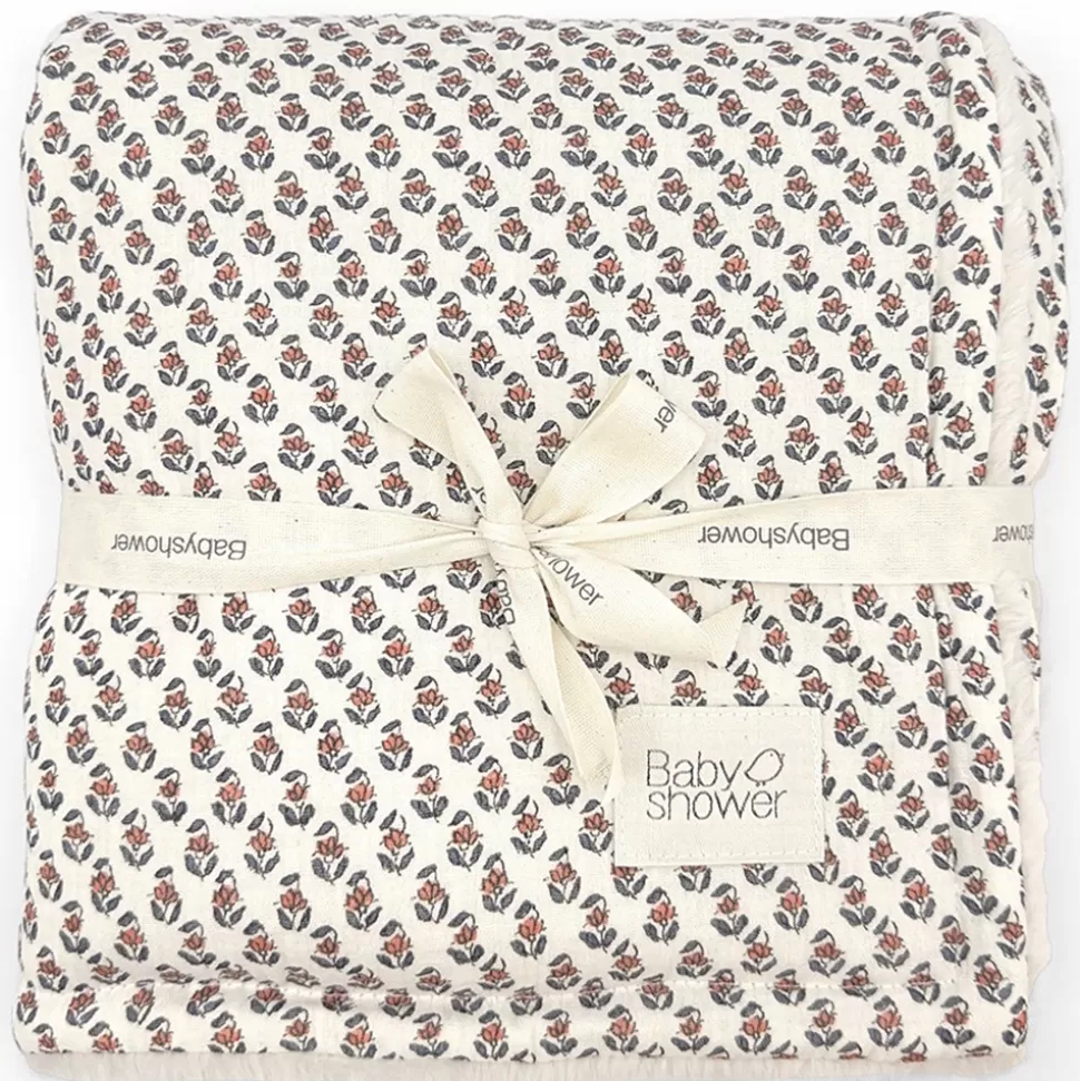 Babyshower Literie Bébé>Couverture Polaire - Goa Cloud Powder