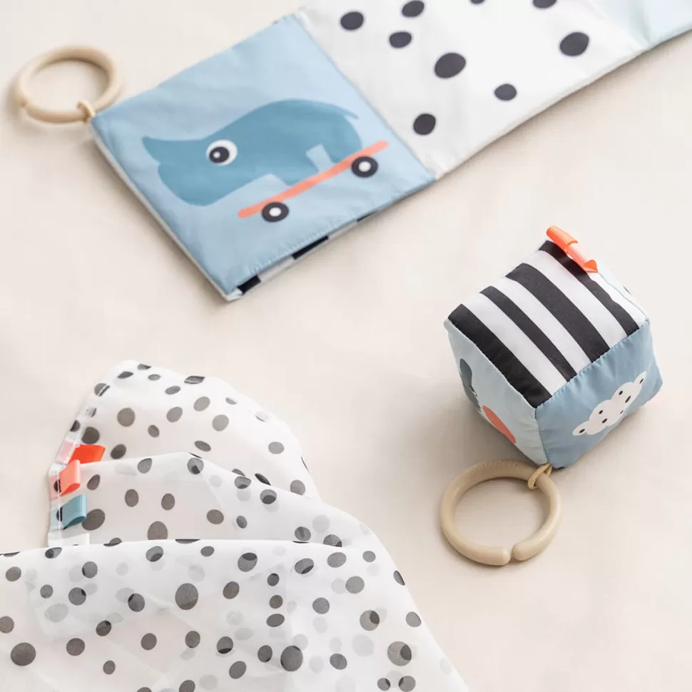 Done by Deer Mes Premiers Jouets>Cube d'Activités - Happy Clouds Multicolore