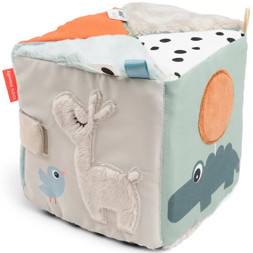 Done by Deer Mes Premiers Jouets>Cube Sensoriel Dépliable - Deer Friends Multicolore