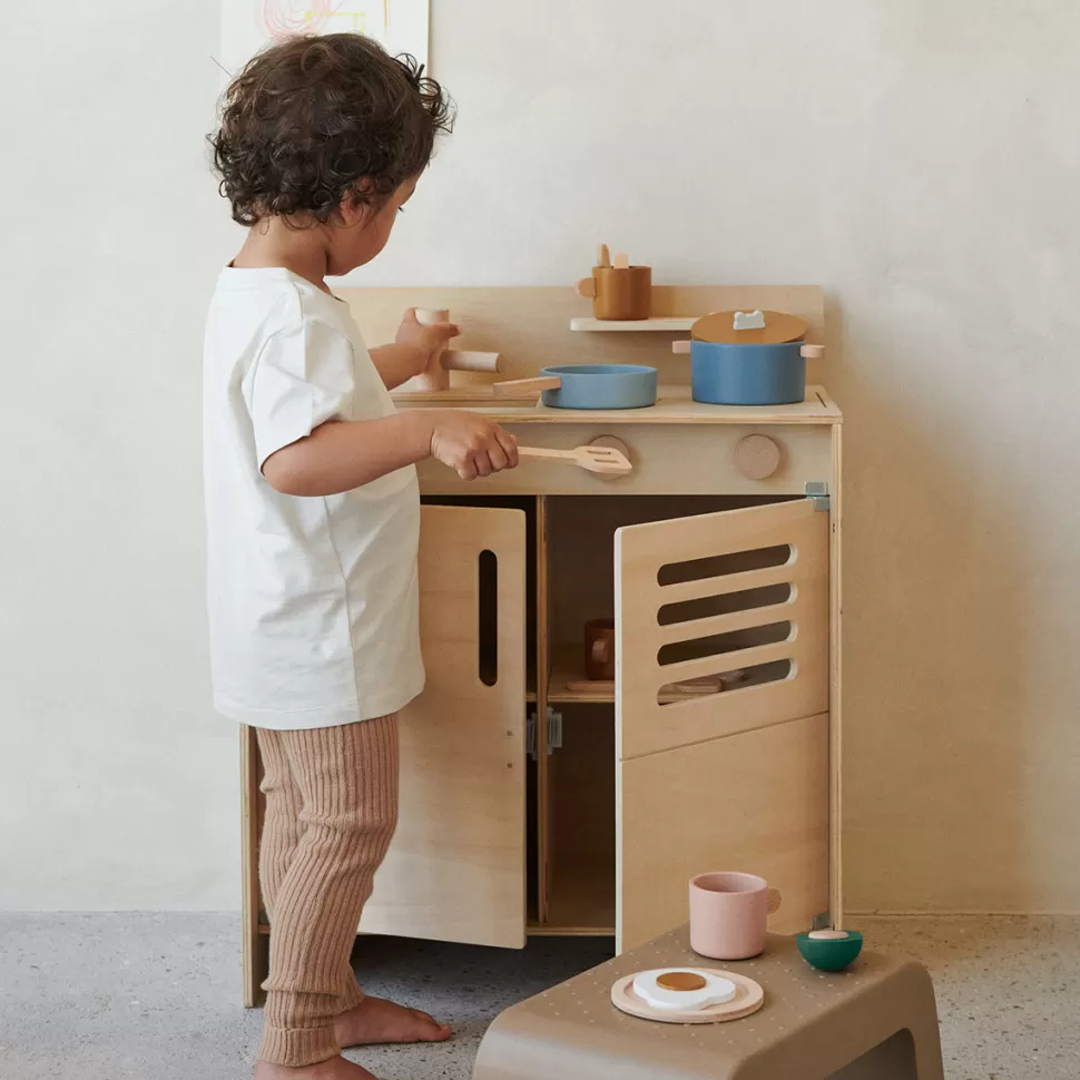 Liewood Mes Premiers Jouets>Cuisine Mario - Natural Wood