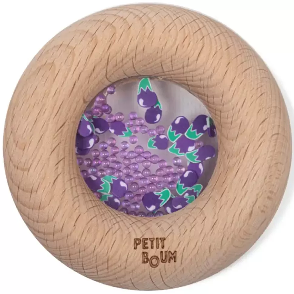 Petit Boum Hochet>Donut Sensoriel - Aubergines