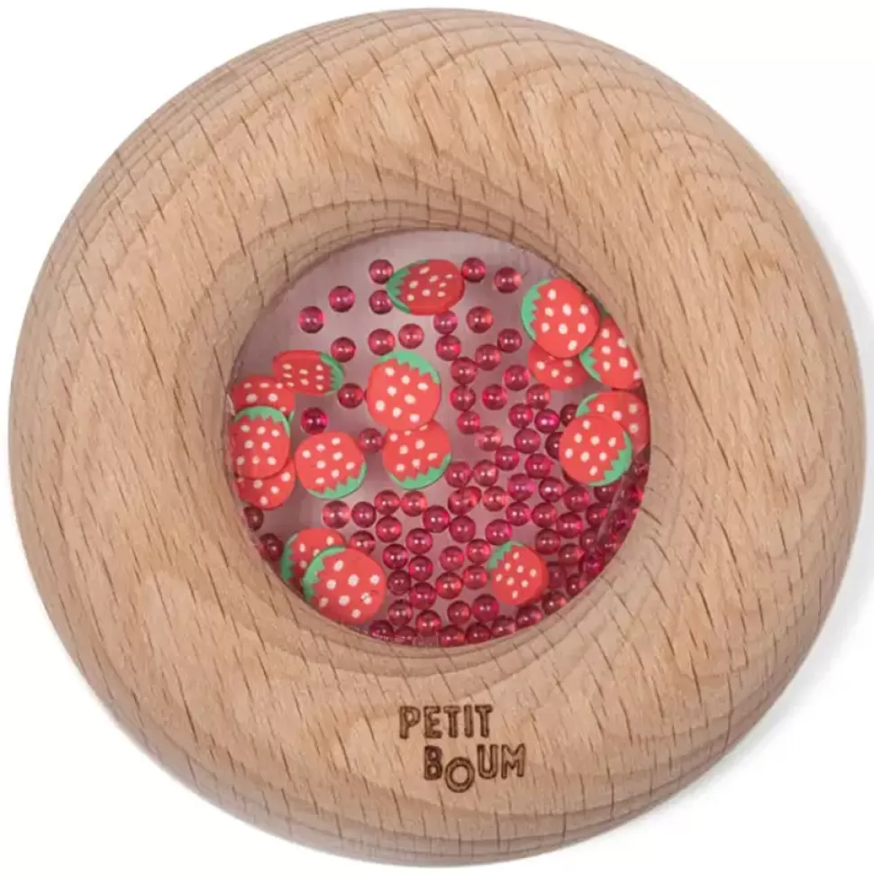 Petit Boum Hochet>Donut Sensoriel - Fraises