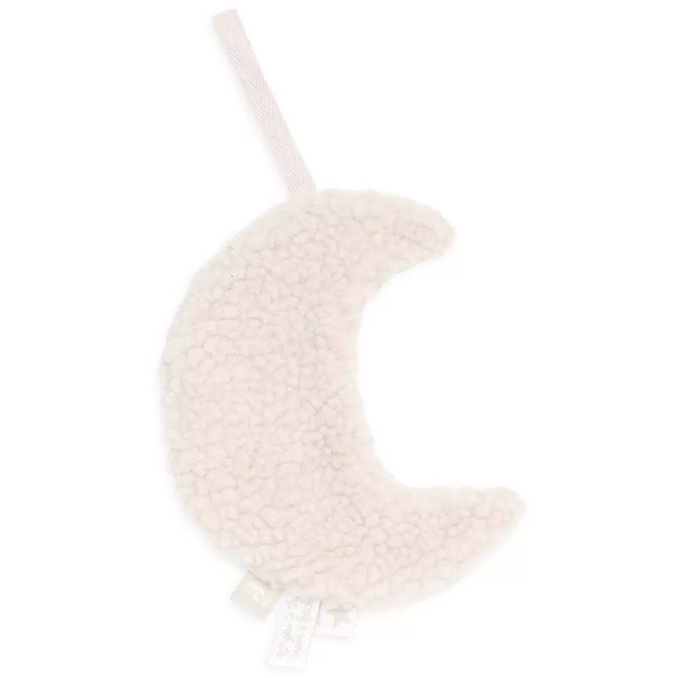 Jollein Succion>Doudou Attache Tétine Moon - Nougat