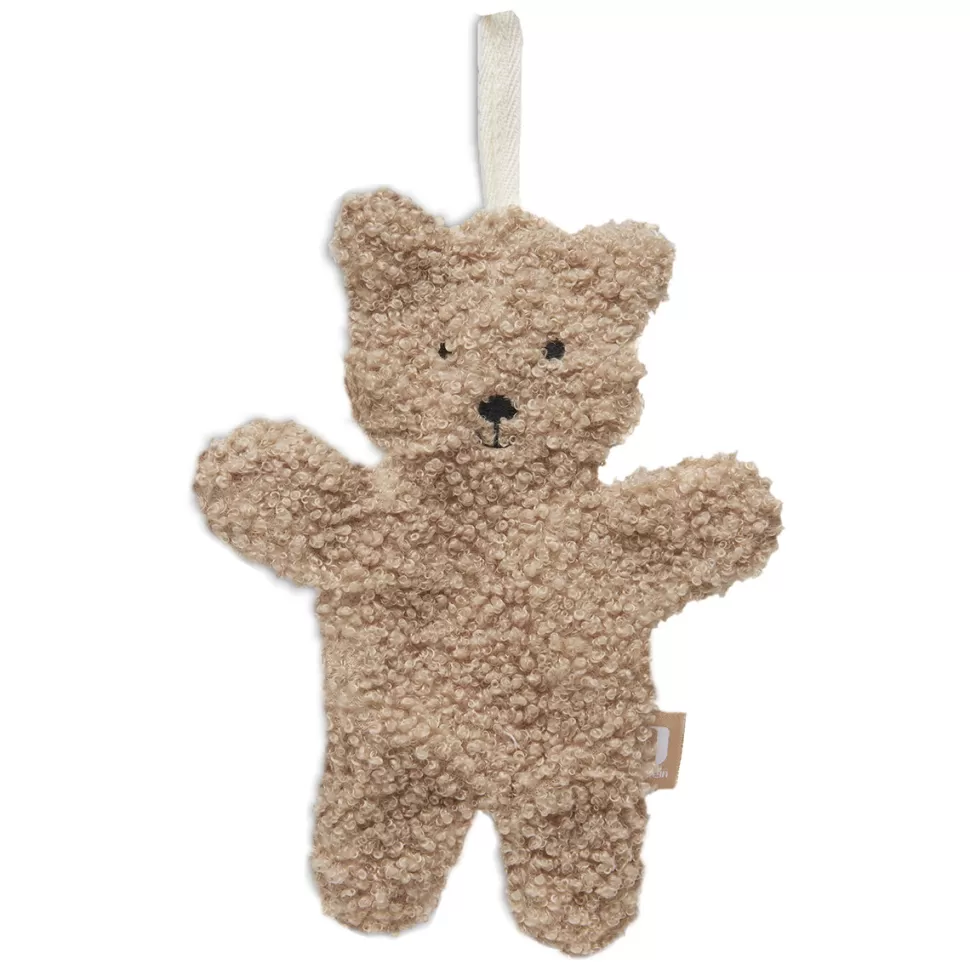 Jollein Succion>Doudou Attache Tétine Teddy Bear - Biscuit