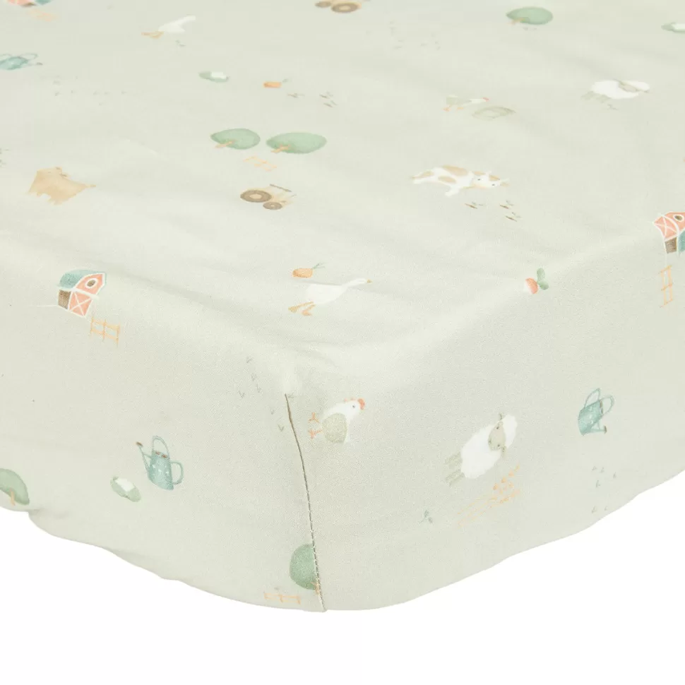 Little Dutch Literie Bébé>Drap Housse Berceau Little Farm - 40 x 80 cm