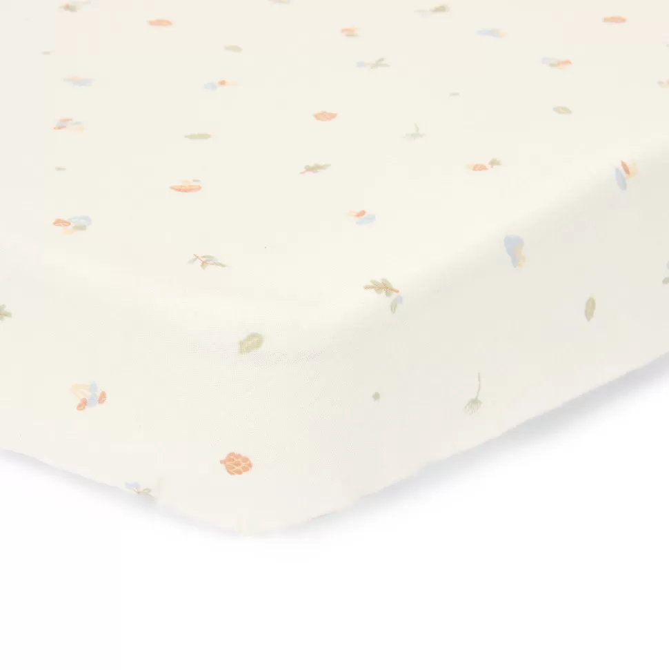 Little Dutch Literie Bébé>Drap Housse Forest Treasures - 60 x 120 cm