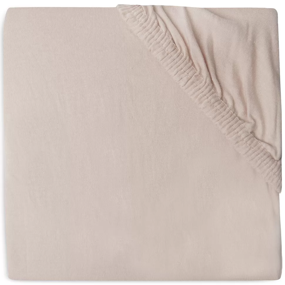 Jollein Literie Bébé>Drap Housse Pale Pink - 70 x 140 cm