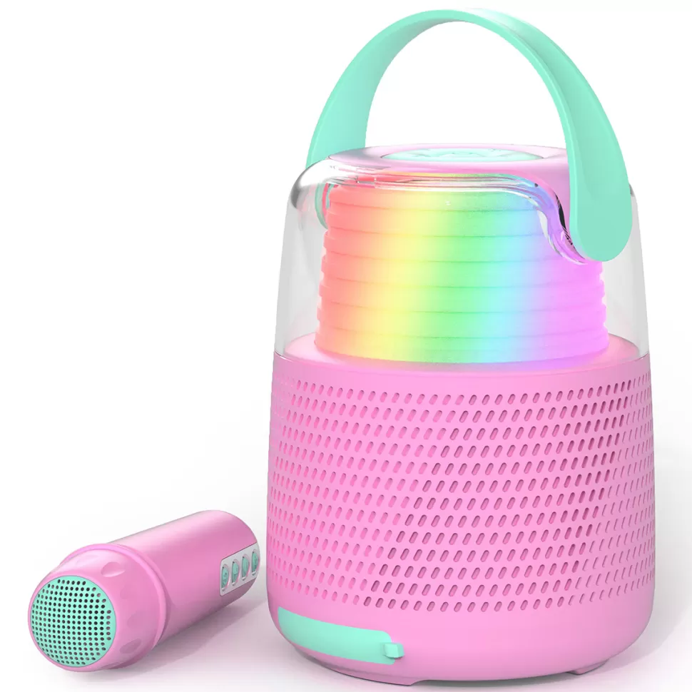 MOB Mes Premiers Jouets>Enceinte Karaoké - Rose