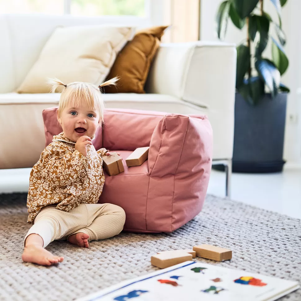 Jollein Meuble Bébé>Fauteuil Beanbag - Mellow Pink