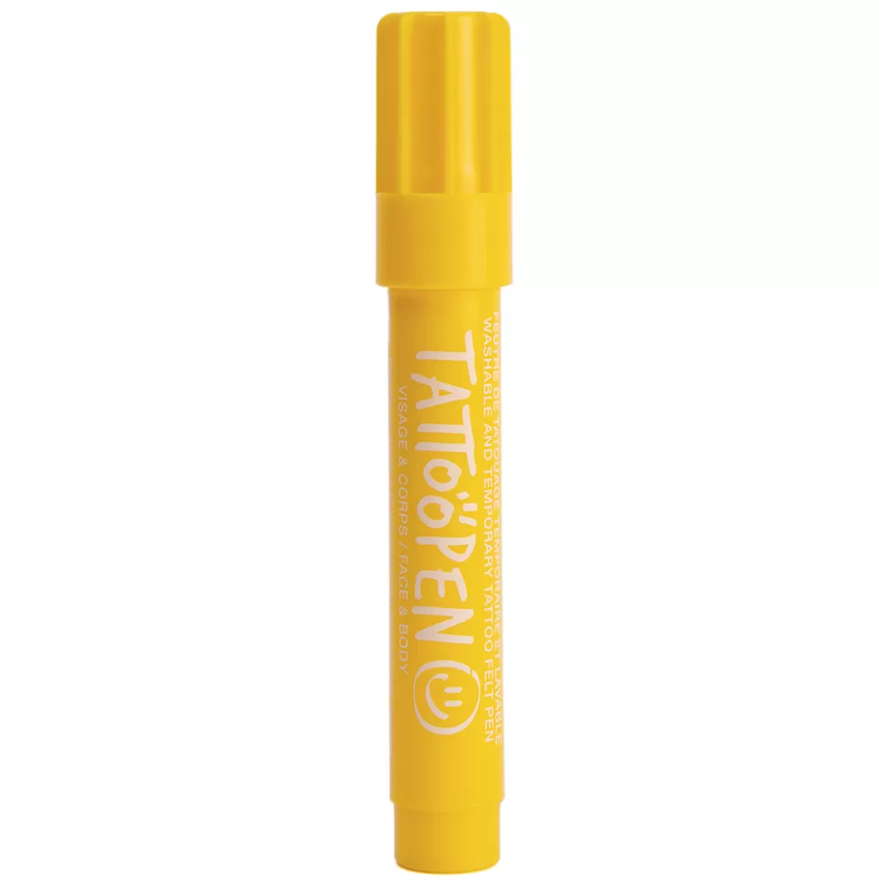 Nailmatic Déguisement & Maquillage>Feutre de Tatouage Temporaire Tatoopen - Jaune