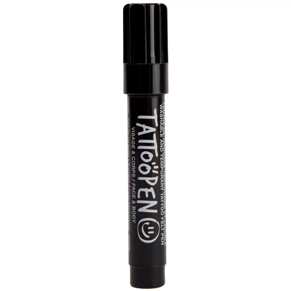 Nailmatic Déguisement & Maquillage>Feutre de Tatouage Temporaire Tatoopen - Noir