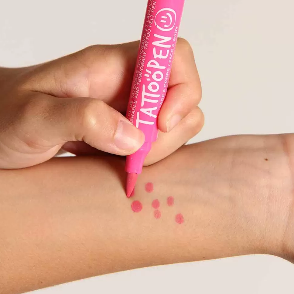 Nailmatic Déguisement & Maquillage>Feutre de Tatouage Temporaire Tatoopen - Rose