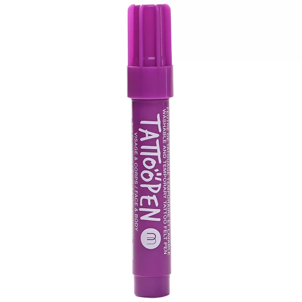 Nailmatic Déguisement & Maquillage>Feutre de Tatouage Temporaire Tatoopen - Violet