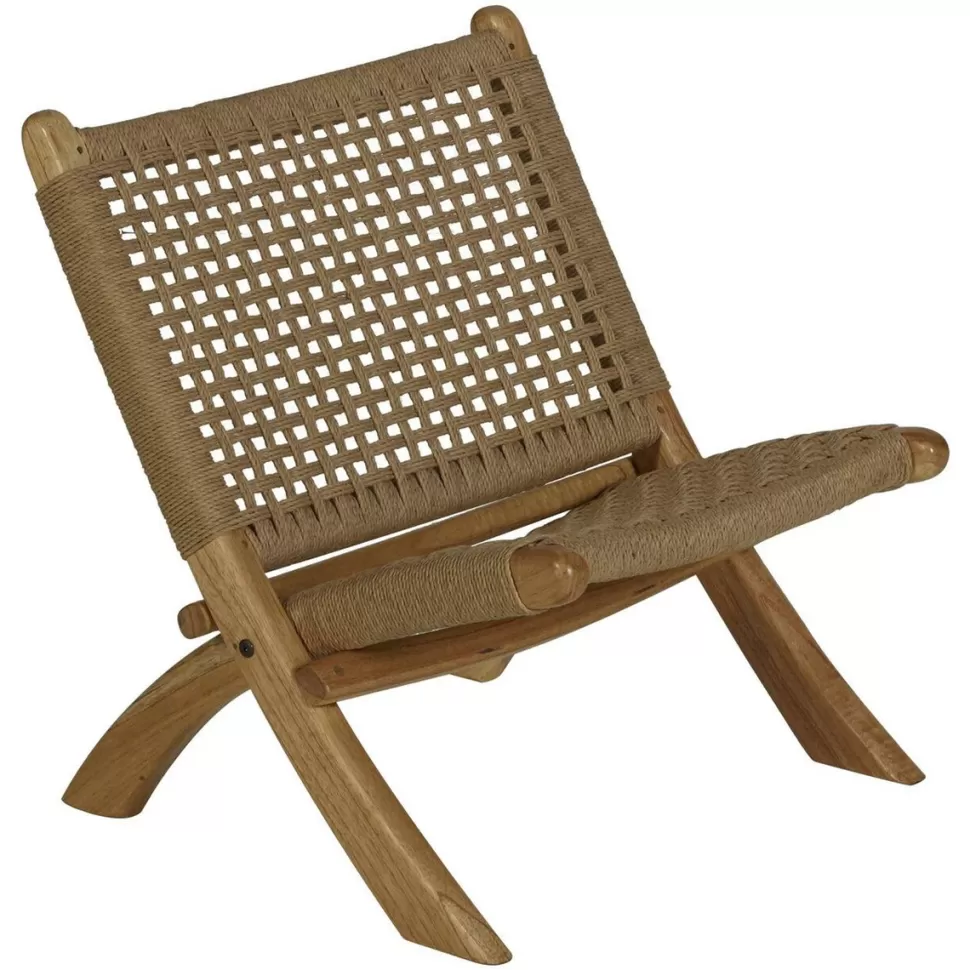 Quax Meuble Bébé>Folding Kids Chair Loom Rope - Naturel