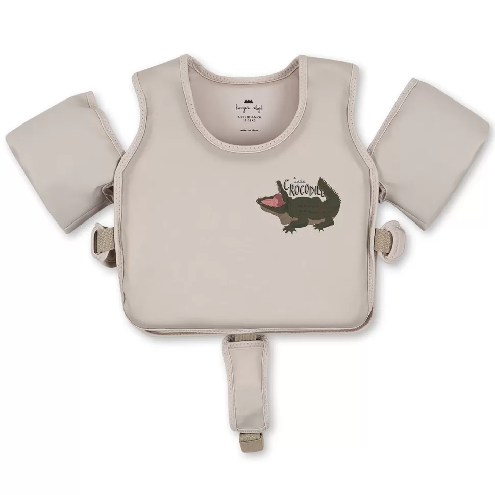 Konges Sløjd Accessoires Bébé>Gilet de Nage avec Brassards Crocodile - 2/3 Ans