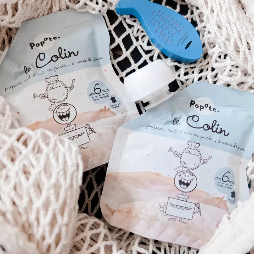 Popote Nourriture Bébé>Gourde Repas Bio Colin - 60 g