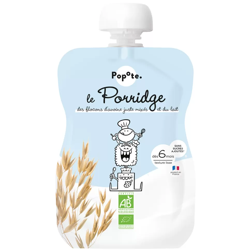 Popote Nourriture Bébé>Gourde Repas Bio Porridge - 100 g