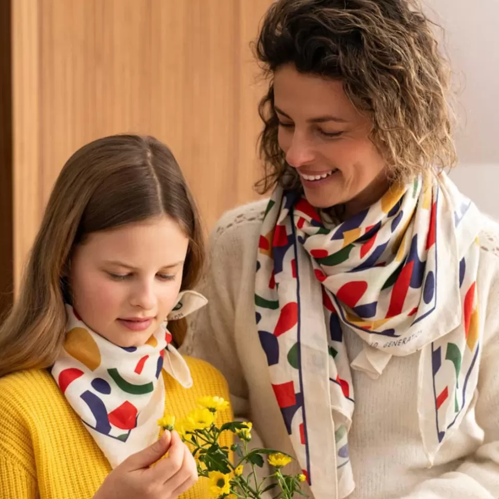 Chamaye Parents>Grand Foulard Graphic