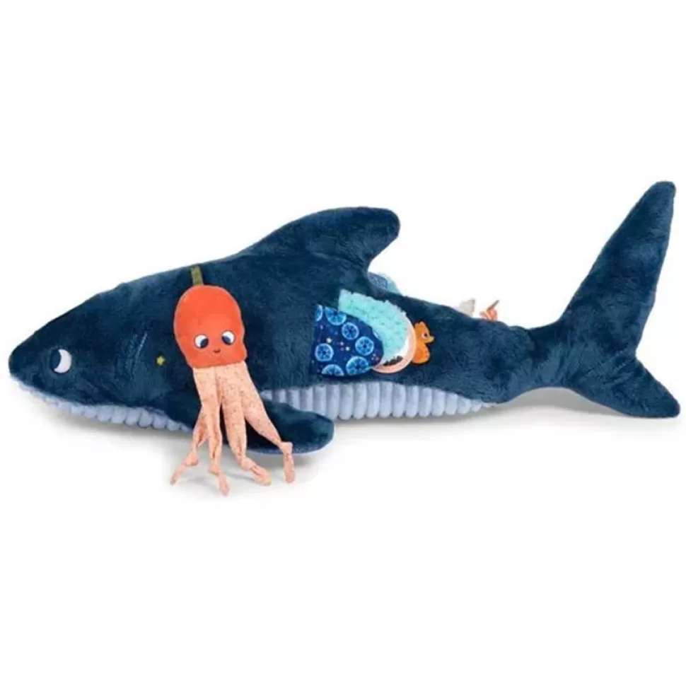 Moulin Roty Peluche>Grande Requin d'Activités - Les Aventures Paulie