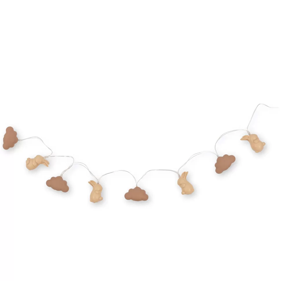 Konges Sløjd Veilleuse & Luminaire>Guirlande Lumineuse Lapin et Nuage