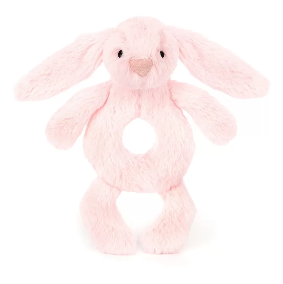 Jellycat Hochet>Hochet Bashful Pink Bunny