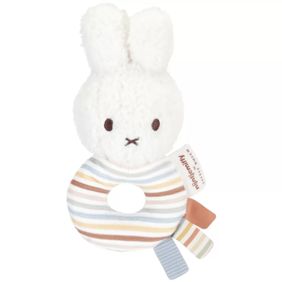 Just Dutch Hochet>Hochet Miffy Vintage - Sunny Stripes