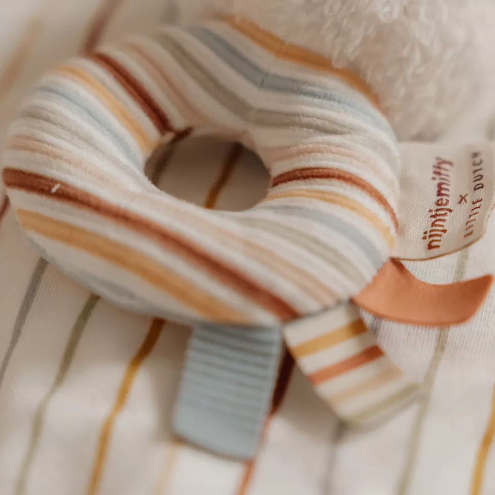 Just Dutch Hochet>Hochet Miffy Vintage - Sunny Stripes