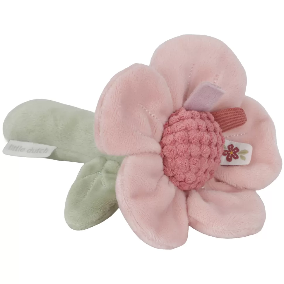 Little Dutch Hochet>Hochet Peluche Fleur Fairy Garden