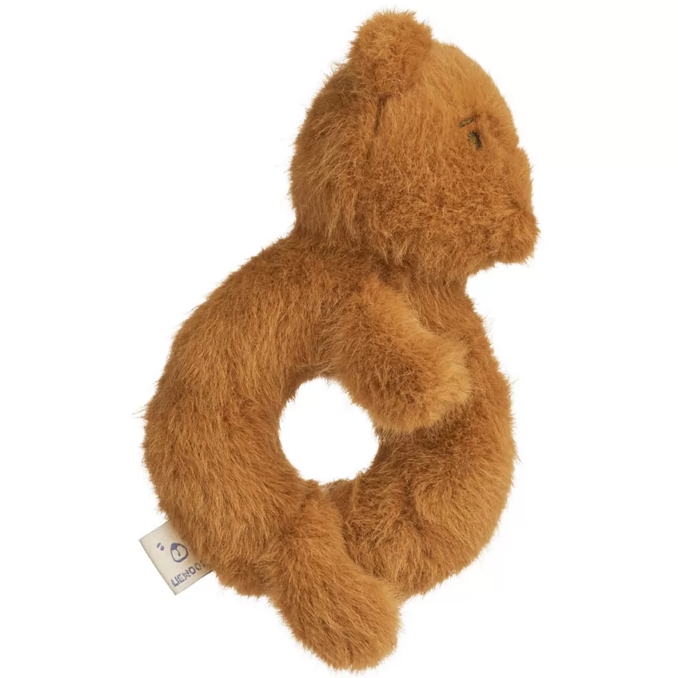 Liewood Hochet>Hochet Romain Ours - Golden Caramel