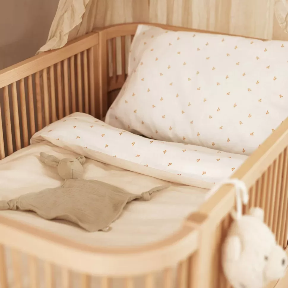 Jollein Literie Bébé>Housse de Couette et Taie Harvest Natural - 100 x 140 cm