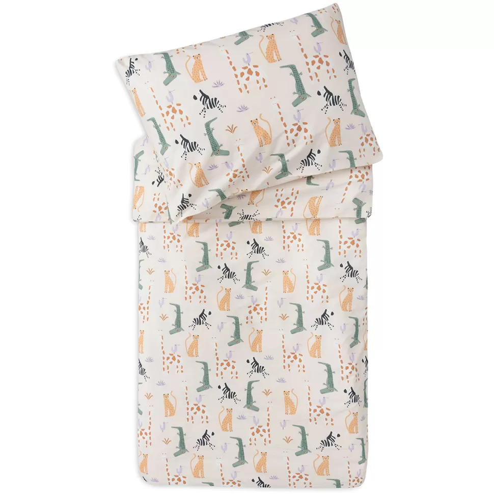Jollein Literie Bébé>Housse de Couette et Taie Jungle Jambo - 100 x 140 cm