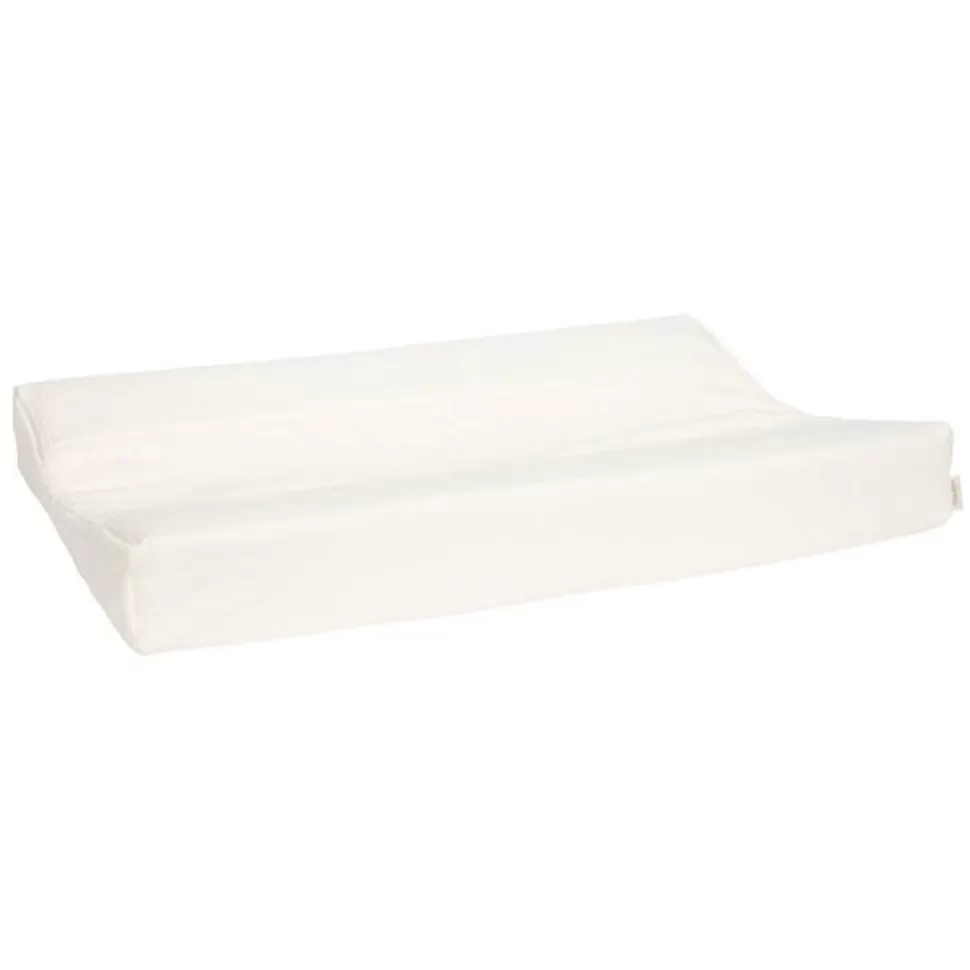 Little Dutch Matelas Et Housse À Langer>Housse de Matelas à Langer Pure - Soft White