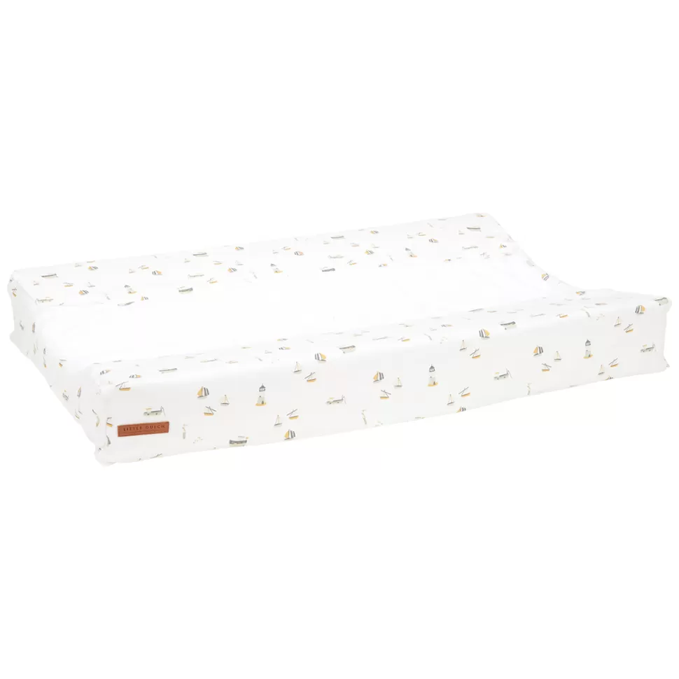 Little Dutch Matelas Et Housse À Langer>Housse de Matelas à Langer Sailors Bay - White