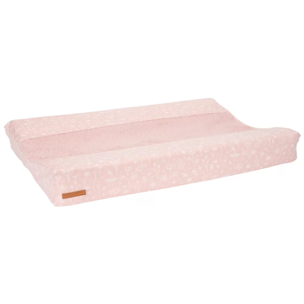 Little Dutch Matelas Et Housse À Langer>Housse de Matelas à Langer Wild Flowers - Pink