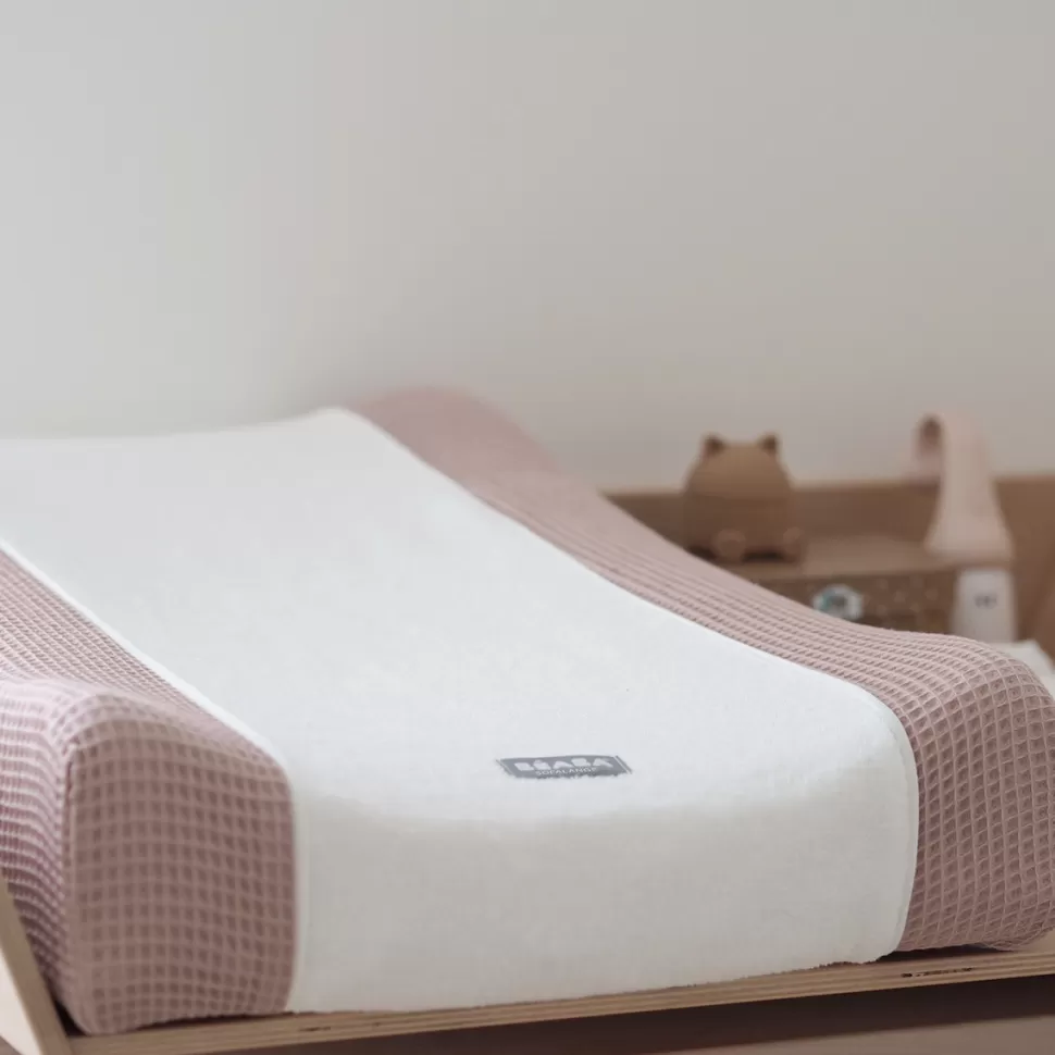 BÉABA Matelas Et Housse À Langer>Housse Sofalange - Bridal Rose