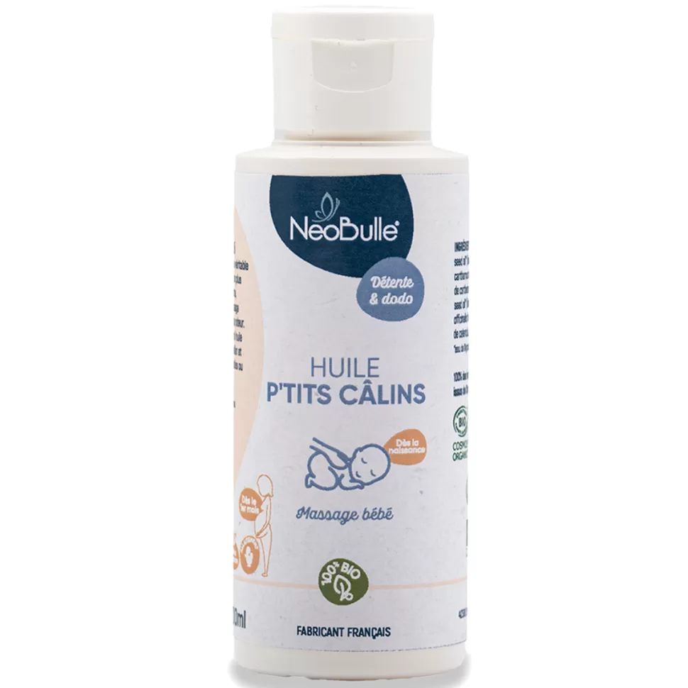 Enfant Neobulle Cosmétique Enfant>Huile de Massage P'tits Câlins - 100 ml