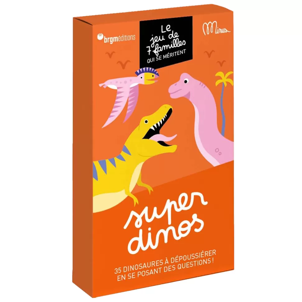 Minus Editions Mes Premiers Jouets>Jeu de 7 familles Super Dinos