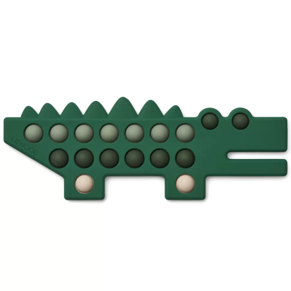 Liewood Mes Premiers Jouets>Jouet à Presser Cal Crocodile - Faune Green Multi Mix
