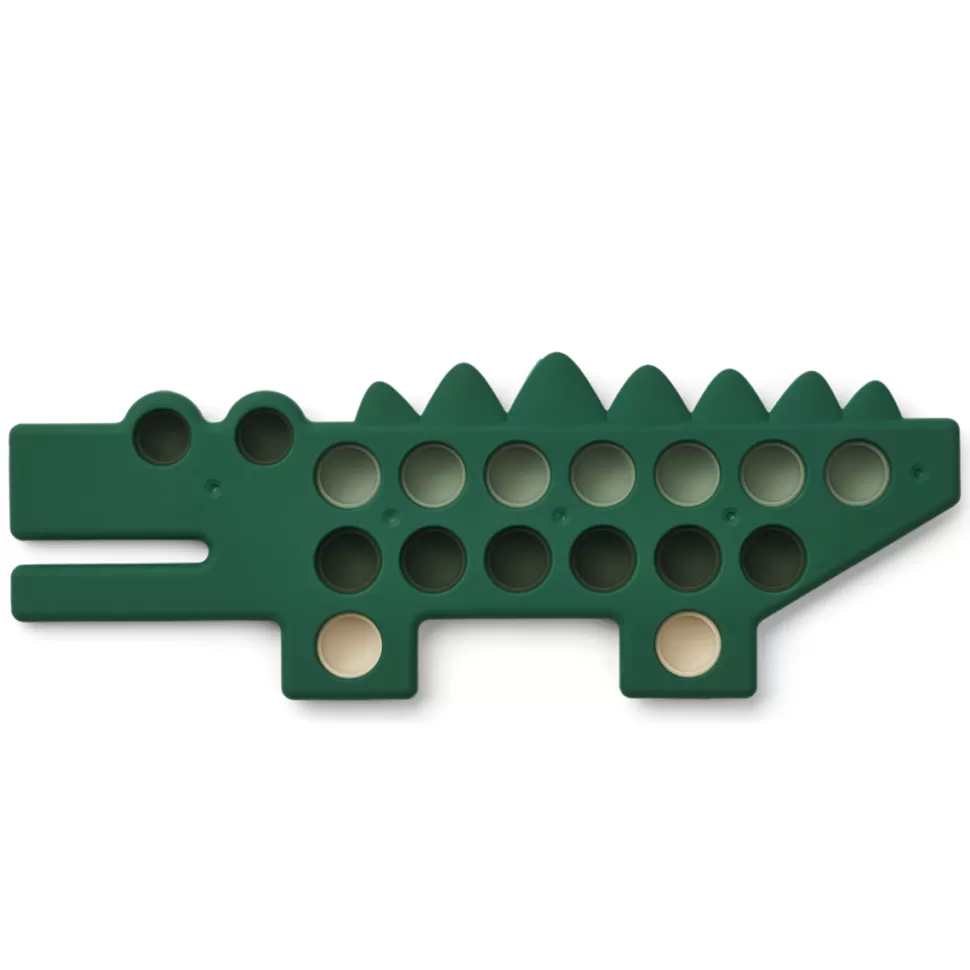 Liewood Mes Premiers Jouets>Jouet à Presser Cal Crocodile - Faune Green Multi Mix