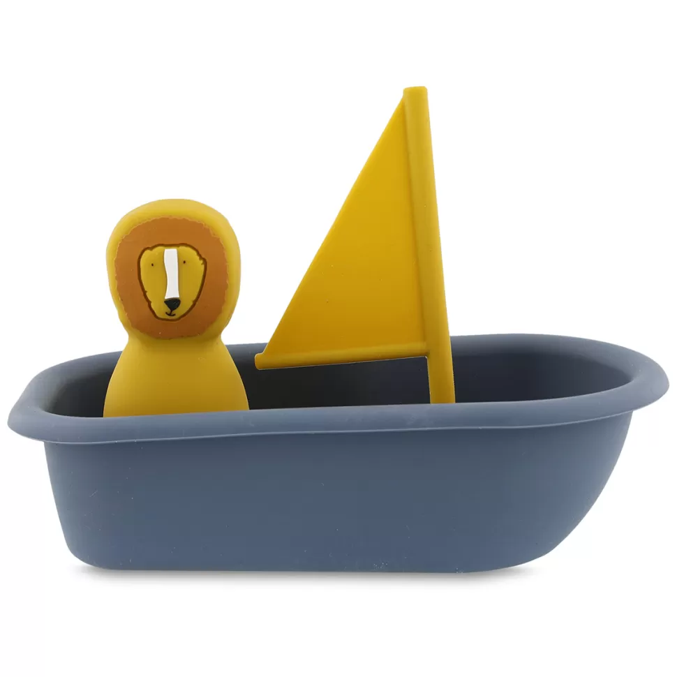 Trixie Baby Mes Premiers Jouets>Jouet de Bain Bateau - Mr. Lion