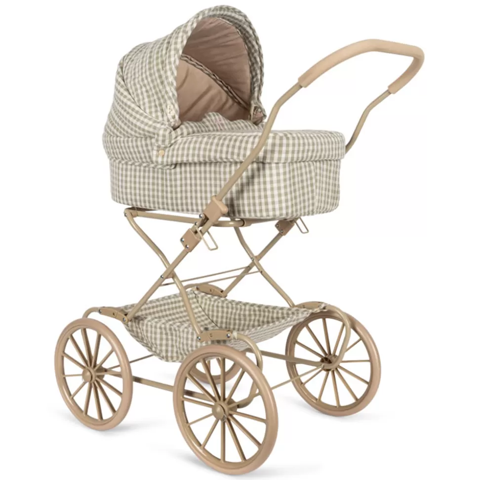Konges Sløjd Mes Premiers Jouets>Landau pour Poupée - Tea Check
